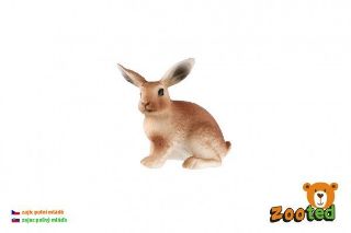 Obrázek z Zajíc polní mládě zooted plast 6cm(20ks/bal) 